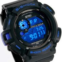 2014 new fashion Waterproof led watch electronic watch multi