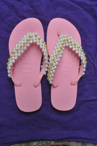 Sandálias Havaianas Decorada