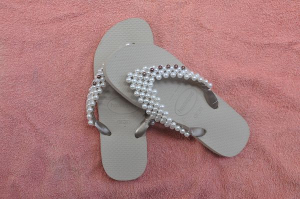 Sandálias Havaianas Decorada