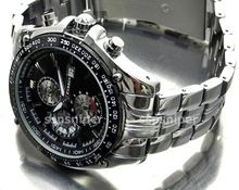 2014 Relogio cassio full men watch steel full steel watch me