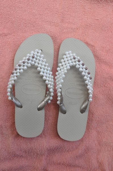 Sandálias Havaianas Decorada