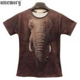 20 animais para escolher de leopardo engraçado 3D impresso t-shirt do tigre do gato lobo cobra de po