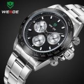 Classic Military Watch Analog 3ATM WEIDE Original JAPAN Move