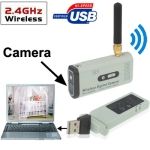 2.4GHz GFSK sem fio Digital Security Camera + Receptor USB