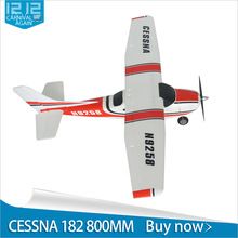 Rc pequenas cessna182-800 quadro modelo kit avião N9258 rádio controlado modelo aviões de controle r